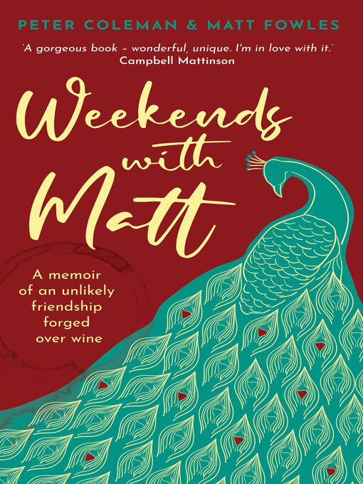Title details for Weekends with Matt by Peter Coleman - Available